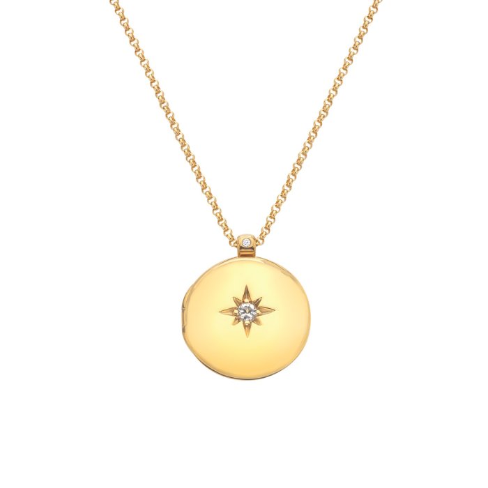 Stříbrný přívěsek Hot Diamonds X Gemstones Locket DP933