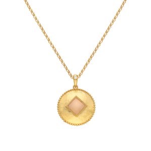 Stříbrný přívěsek Hot Diamonds X Gemstones Coin DP936