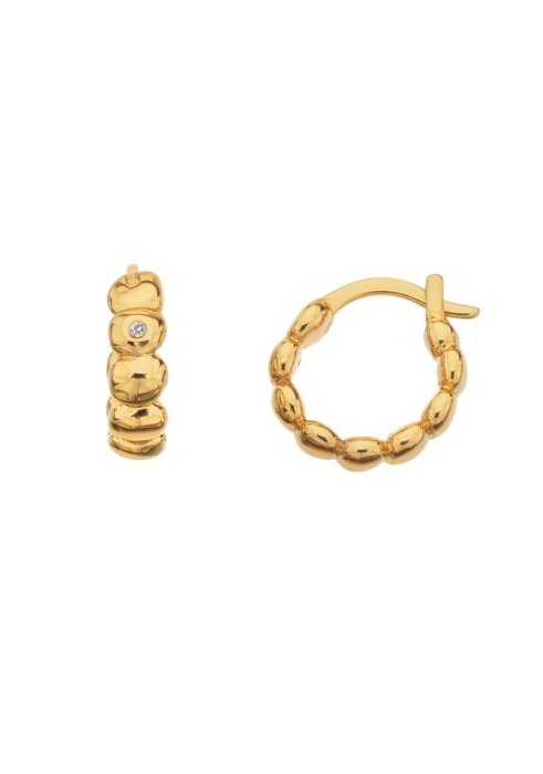 Stříbrné náušnice Hot Diamonds x Jac Jossa Soul DE659