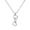 Stříbrný přívěsek Hot Diamonds Trio Triple Heart DP835