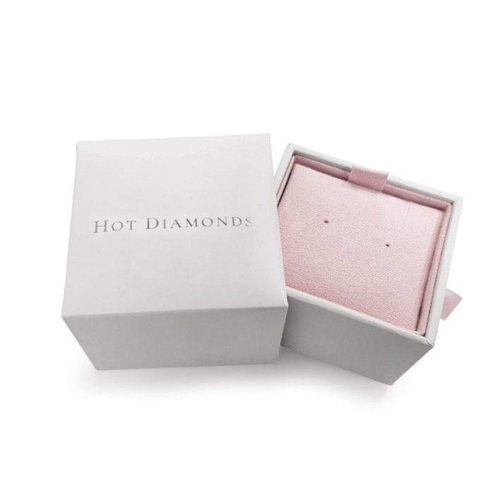 Stříbrné náušnice Hot Diamonds Glimmer DE736